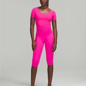Lululemon Align T-Shirt *Nulu Sonic Pink Size 6
